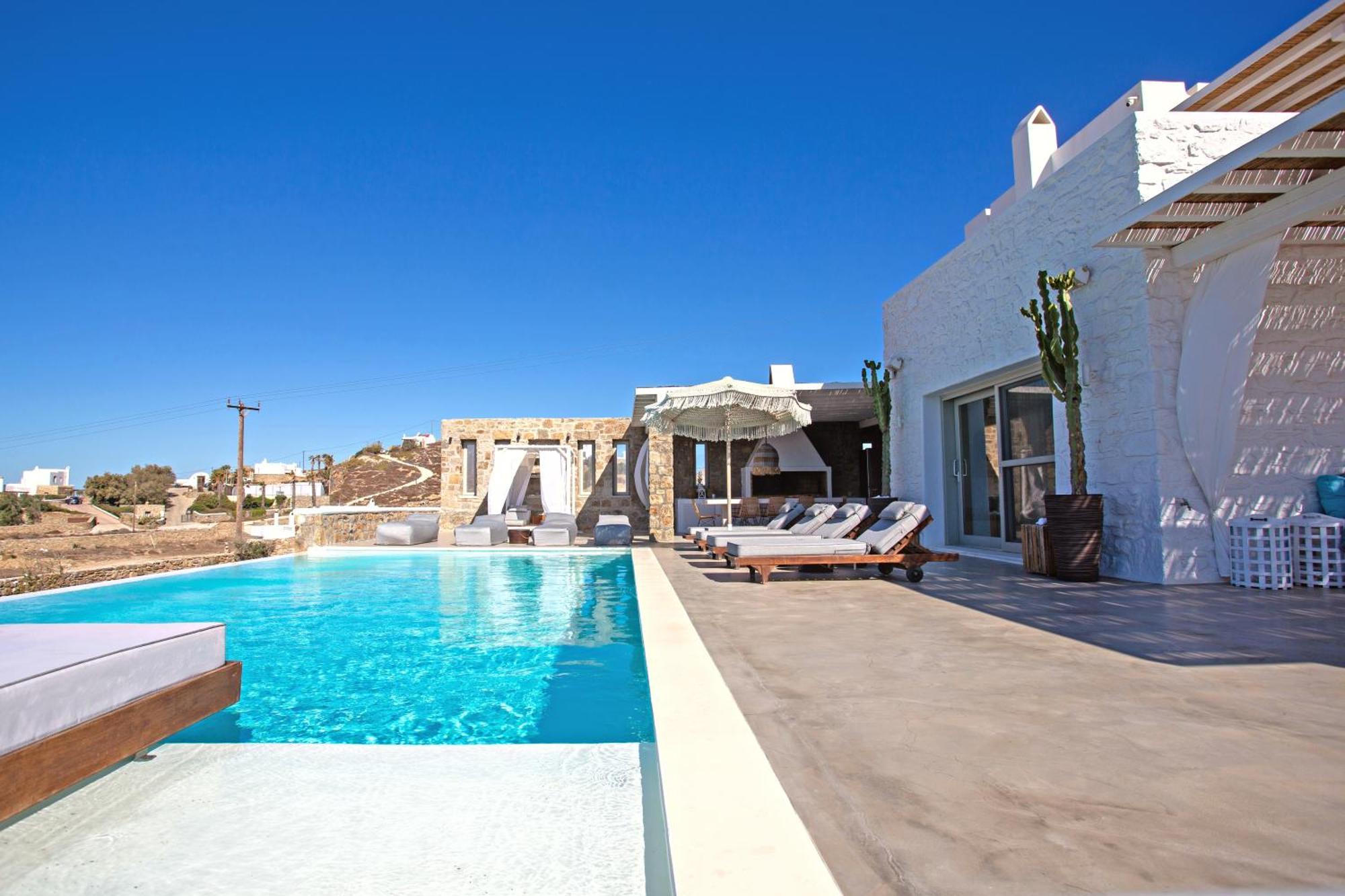 Villa Panamera Mykonos, Private Heaven, Supreme View! Fanari  Exterior foto