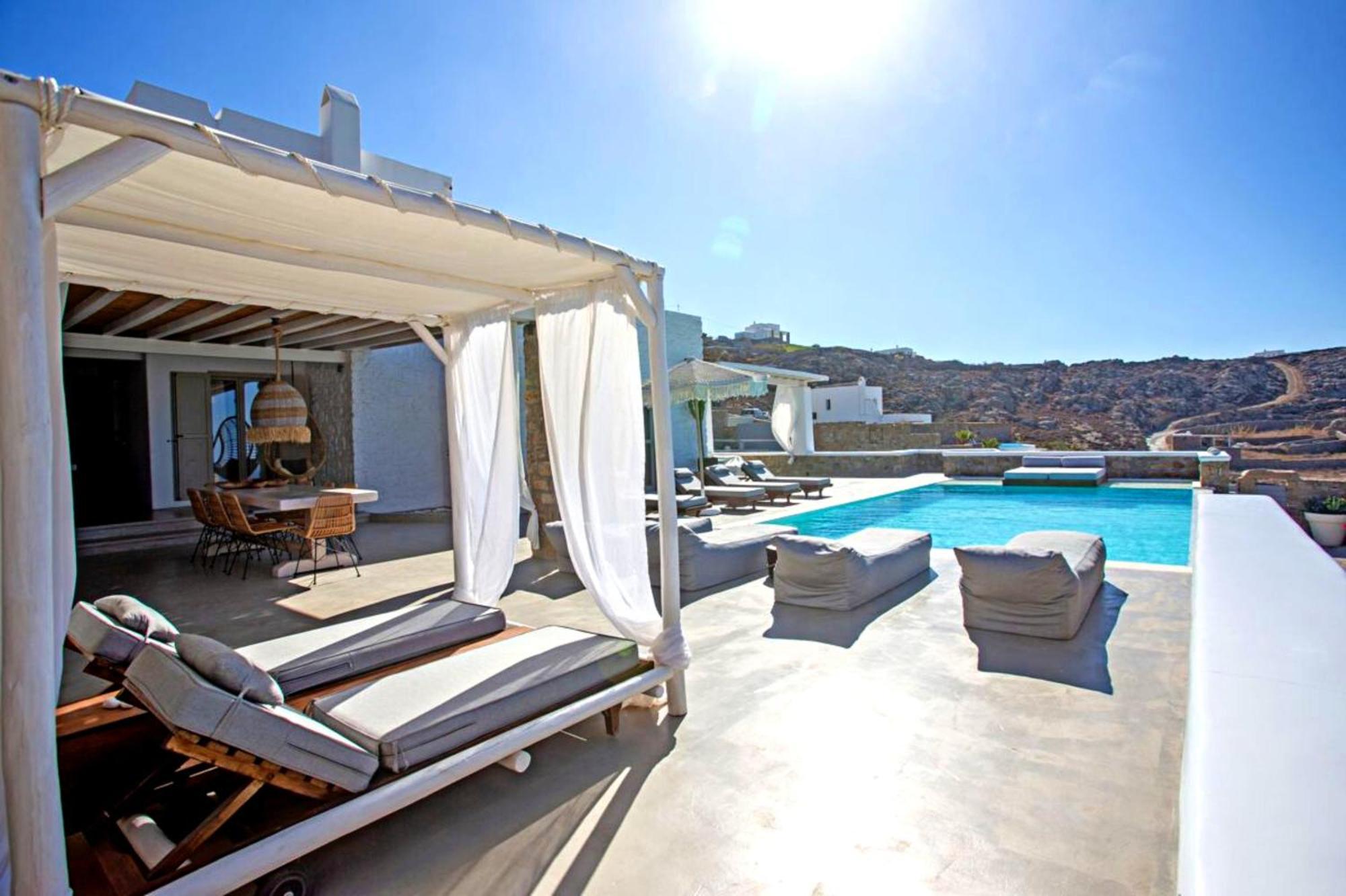 Villa Panamera Mykonos, Private Heaven, Supreme View! Fanari  Exterior foto
