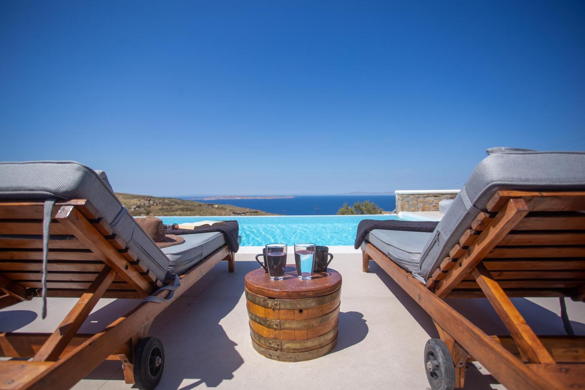 Villa Panamera Mykonos, Private Heaven, Supreme View! Fanari  Exterior foto
