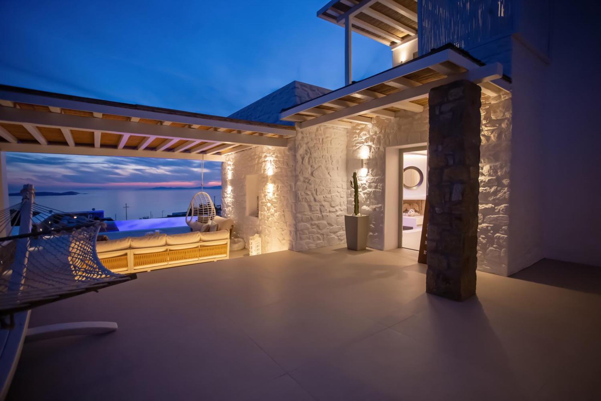 Villa Panamera Mykonos, Private Heaven, Supreme View! Fanari  Exterior foto